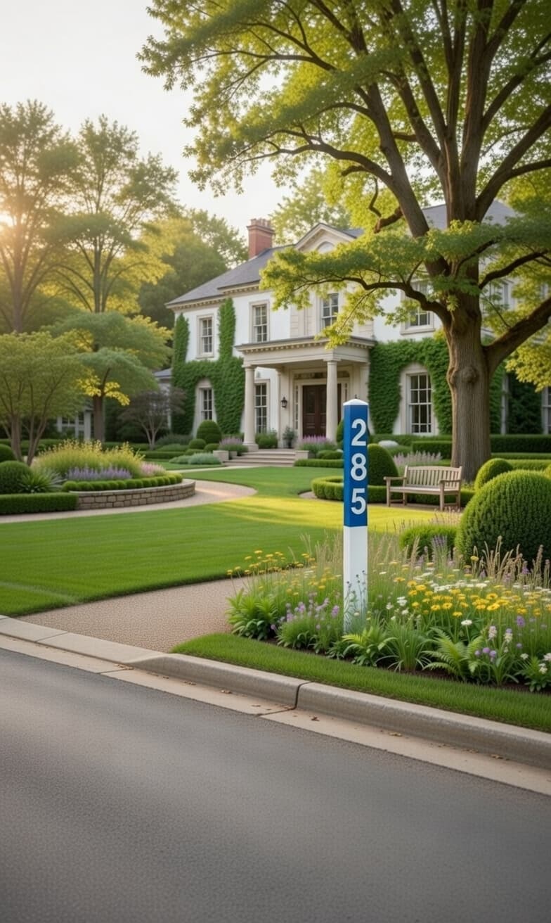 30" Address Marker — 3-Digit